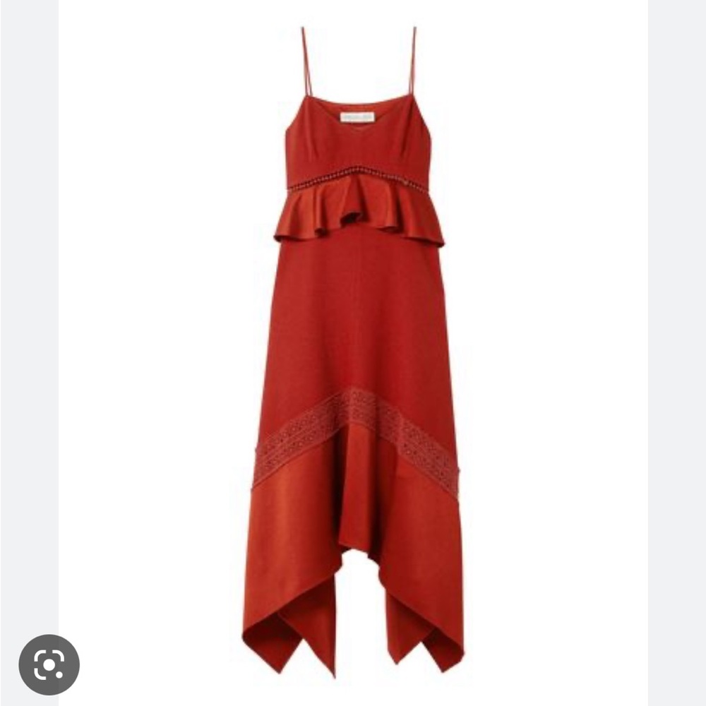 Rachel Zoe Burnt Sienna Dress Sz 4 **NWT**